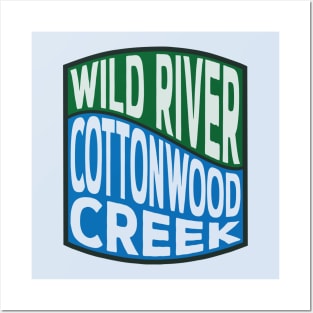 Cottonwood Creek (Idaho) Wild River wave Posters and Art